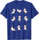 Sheep Yoga T-Shirt - T-Shirt | Royal