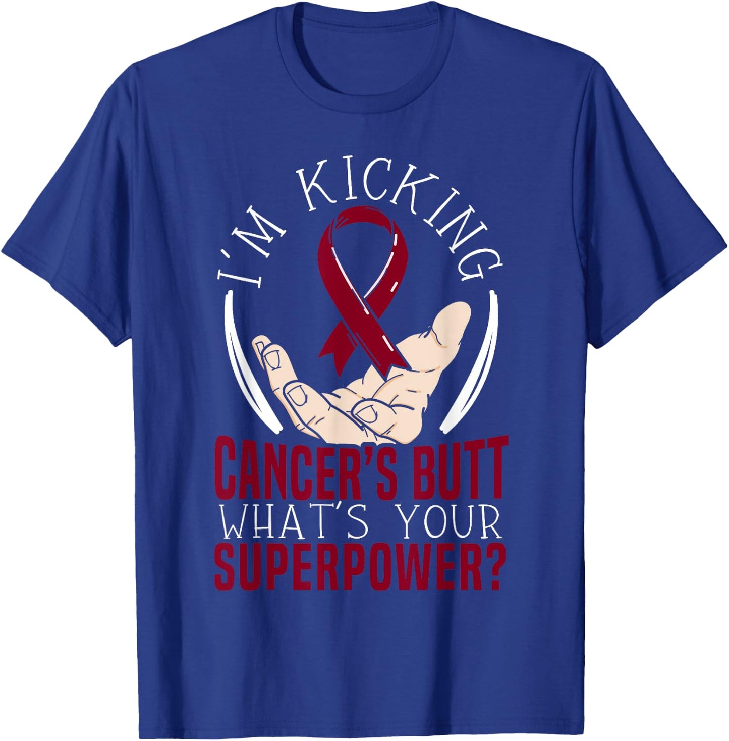 Multiple Myeloma Warrior Myeloma Cancer Awareness T-Shirt - T-Shirt | Royal