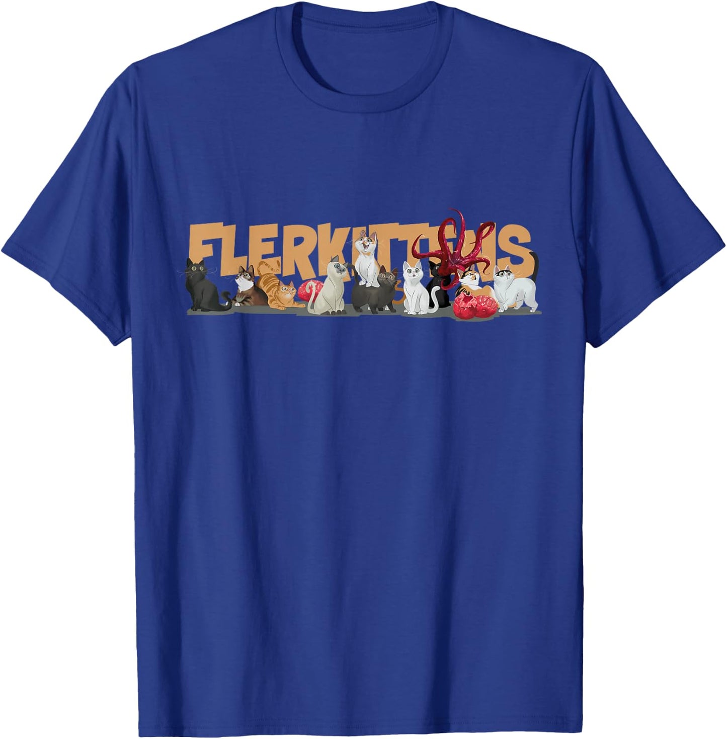 Marvel Studios The Marvels Flerken Goose’s Flerkittens Cute T-Shirt - T-Shirt | Royal