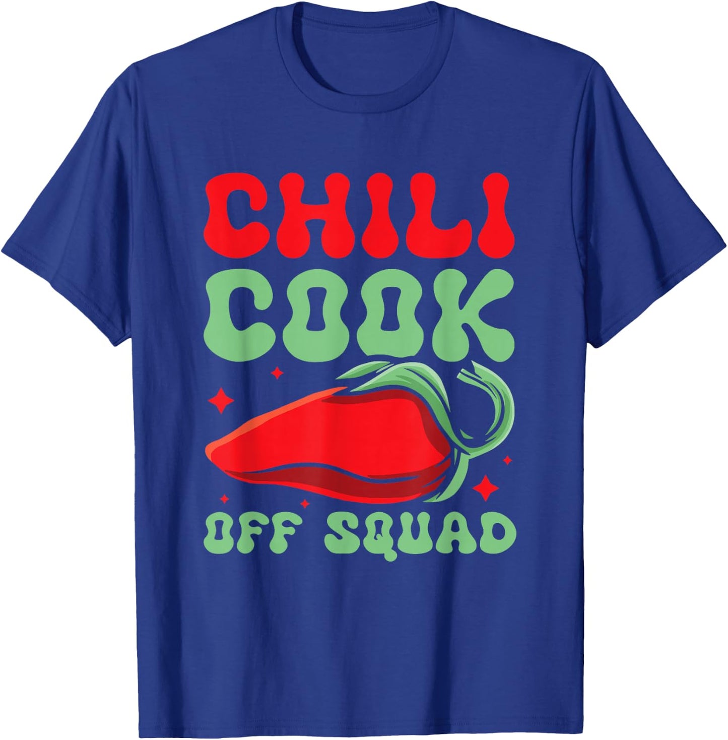 Chili Cook Off Squad T-Shirt - T-Shirt | Royal