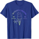 Stranger Things Vintage Gradient Scoop's Troop 1985 Badge T-Shirt - T-Shirt | Royal