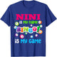 Funny Player Nini Is my Name Bingo Is My Game Special T-Shirt - T-Shirt | Royal