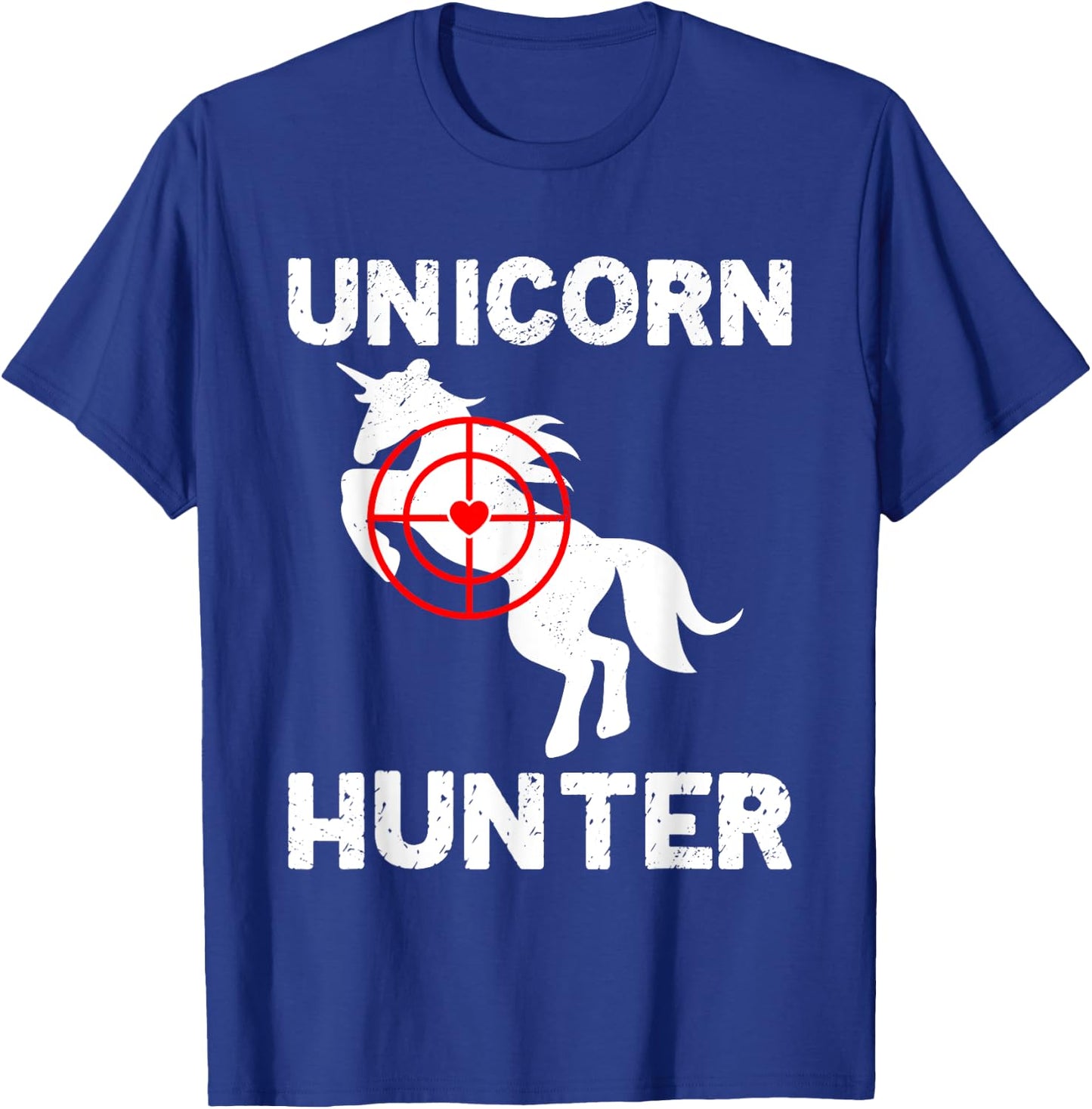 Halloween Unicorn Hunter Scary Unicorn Horse Hunting T-Shirt - T-Shirt | Royal