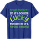 Physical Therapist St Patricks Day Shirts Funny PT Therapy T-Shirt - T-Shirt | Royal