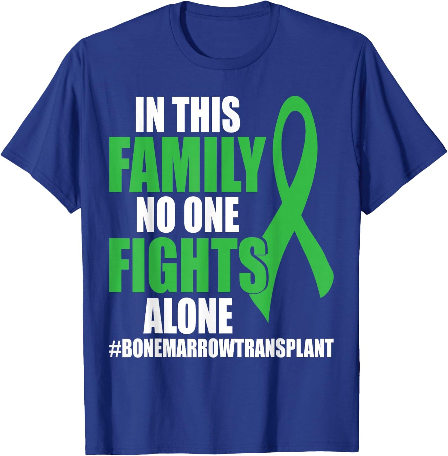 Bone Marrow Warrior Bone Marrow Transplant Donation T-Shirt - T-Shirt | Royal