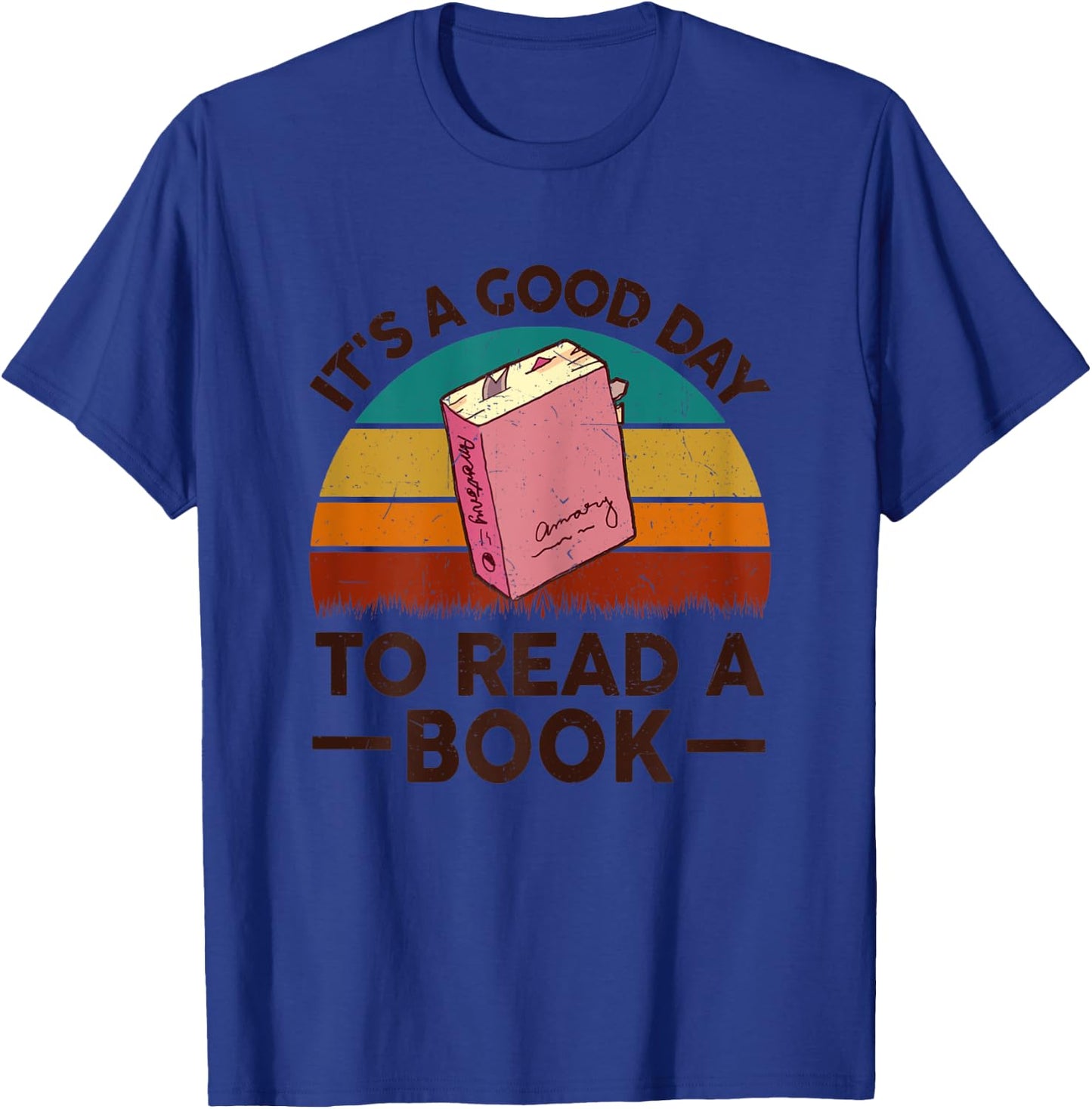 Teacher-Shirt Its Good Day To Read Book Lover Gift Librarian Women T-Shirt - T-Shirt | Royal