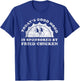 Funny Cute Retro Vintage Fried Chicken T-Shirt - T-Shirt | Royal