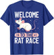 Welcome To The Rat Race I Rat T-Shirt - T-Shirt | Royal