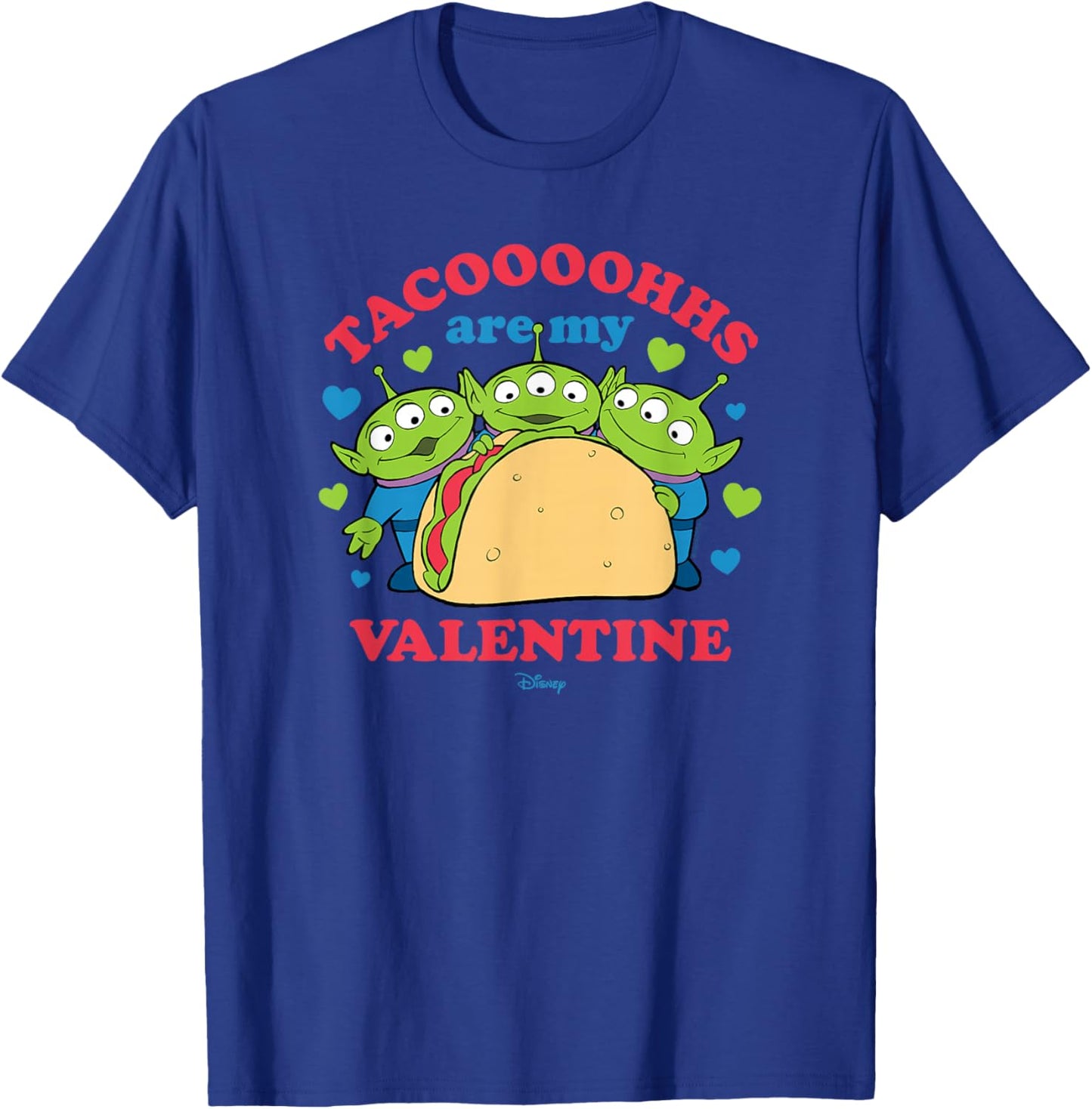 Toy Story - Tacos Are My Valentine T-Shirt - T-Shirt | Royal