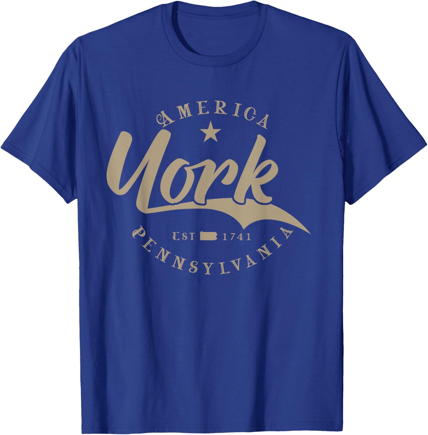 York PA | pennsylvania T-Shirt - T-Shirt | Royal