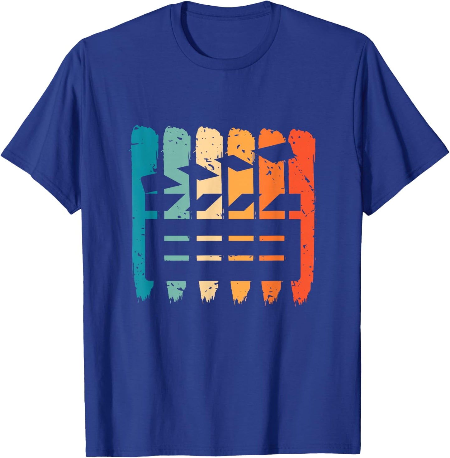 Film Producer Clapboard Retro Cinematography Filmmaker T-Shirt - T-Shirt | Royal