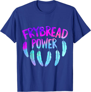 Frybread Power Food Lover Native American Indian Foodie Taco T-Shirt - T-Shirt | Royal