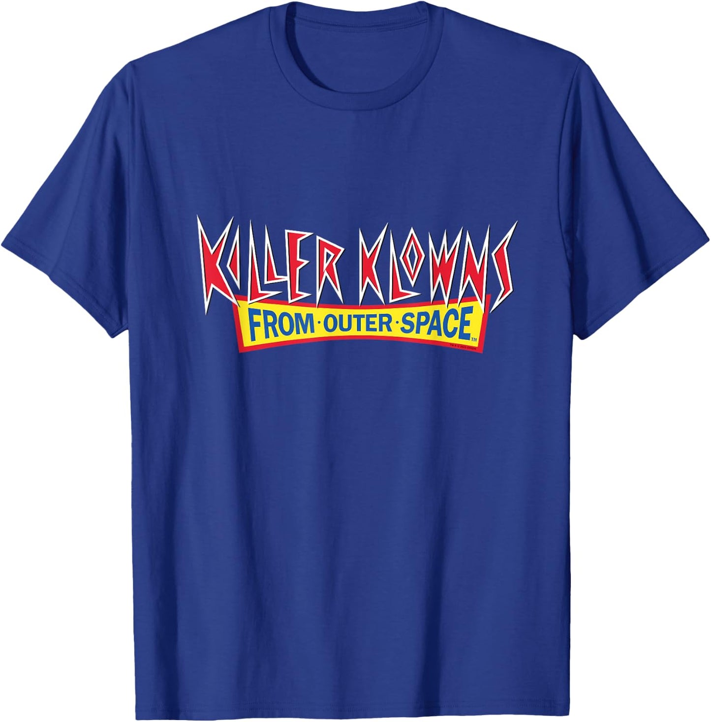Killer Klowns from Outer Space Logo T-Shirt - T-Shirt | Royal