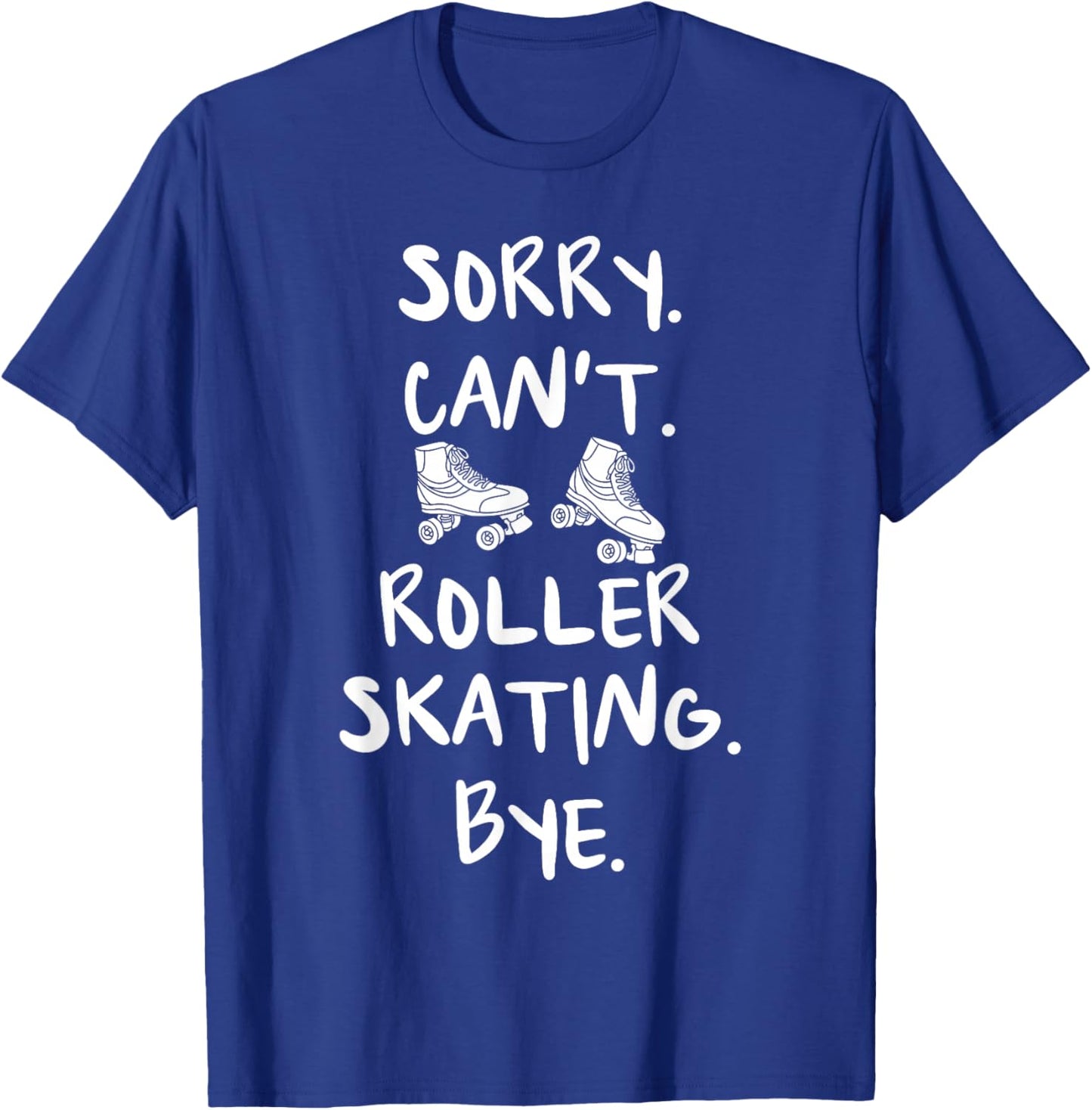 Skating Skates Roller Skater Master Roller Funny Skater T-Shirt - T-Shirt | Royal