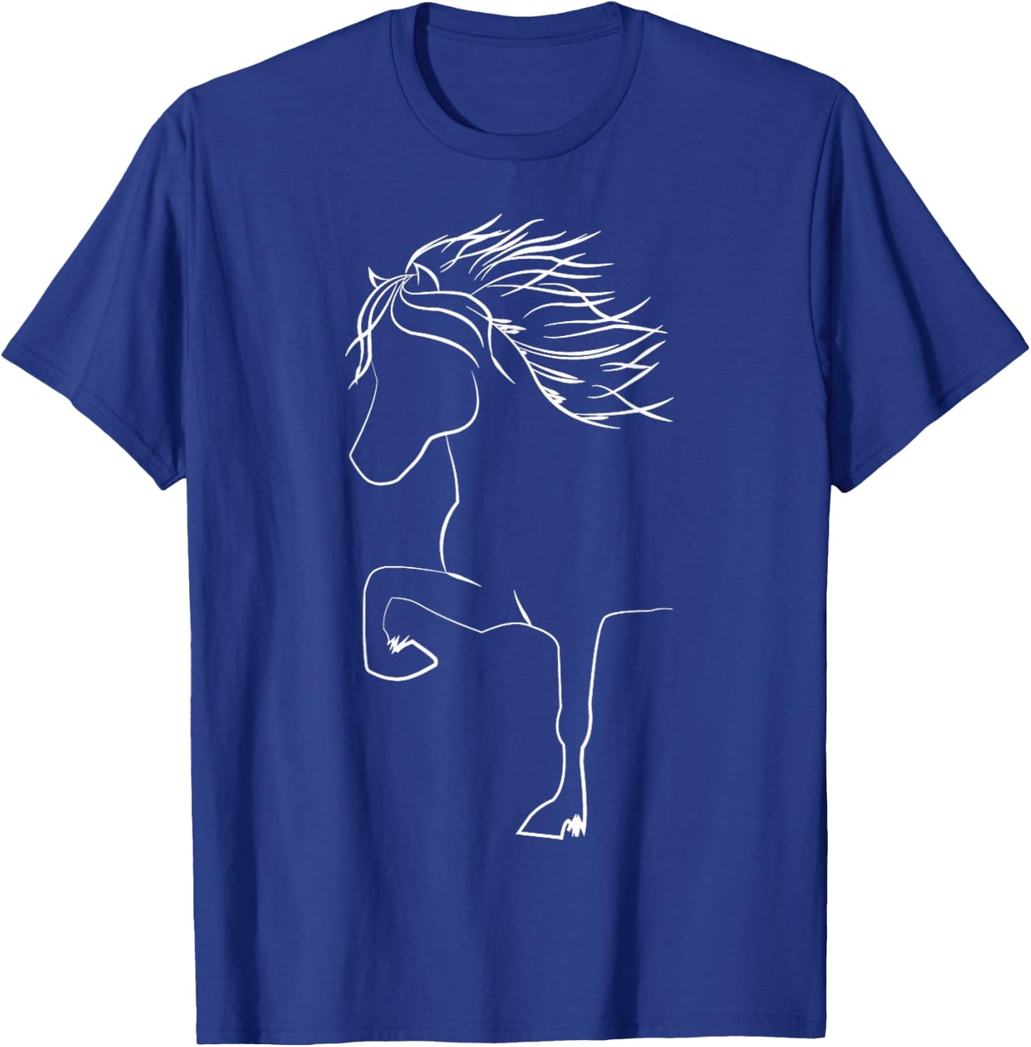 Cute Icelandic Horse Apparel For Horsefans King Kolbi T-Shirt - T-Shirt | Royal