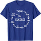 Motivational Quote Motivation Success Inspiration Mindset T-Shirt - T-Shirt | Royal