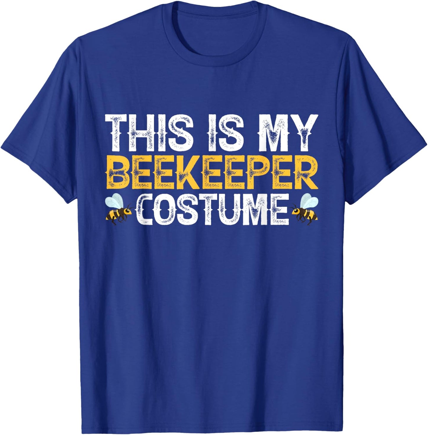 This Is My Beekeeper Costume Funny Halloween T-Shirt - T-Shirt | Royal