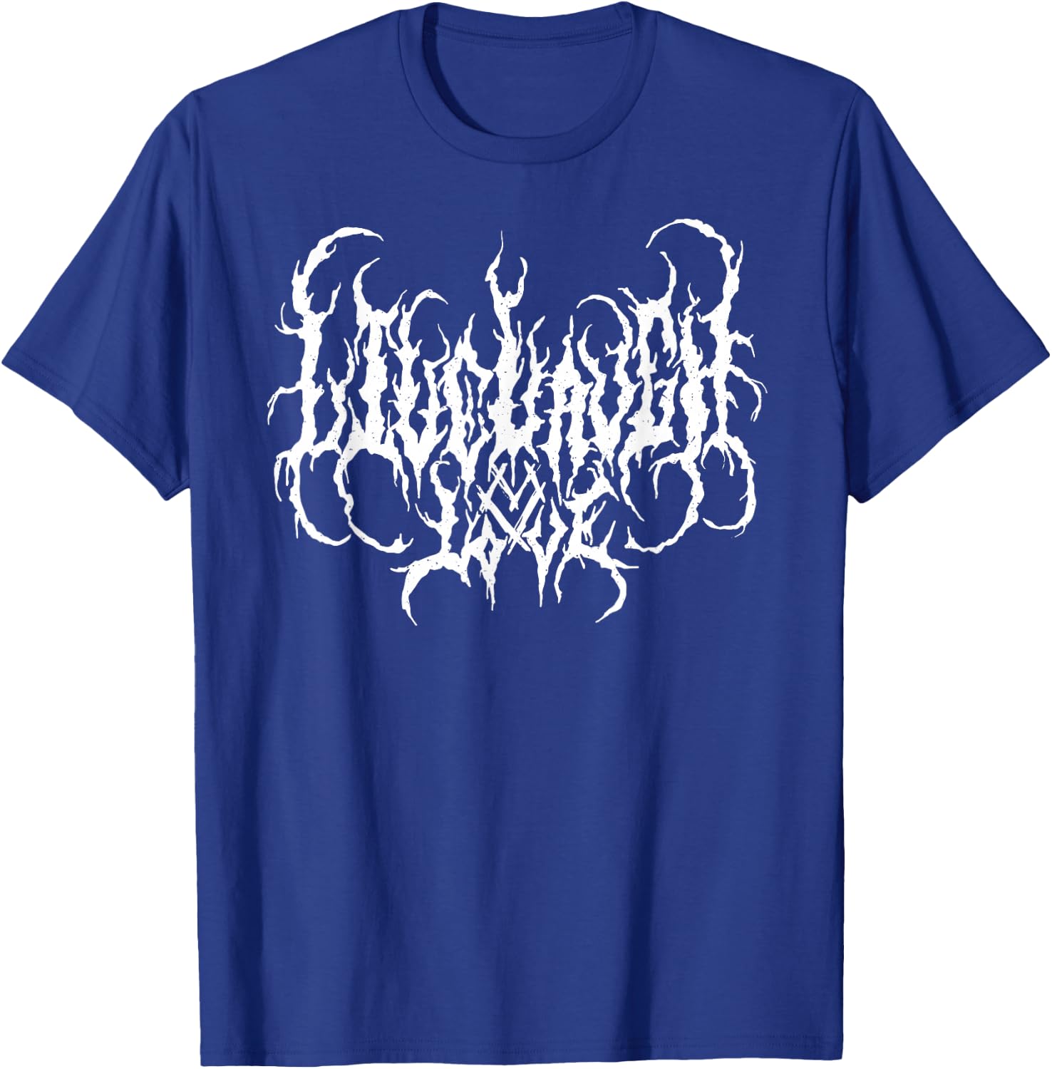 Live Life Laugh Love - Death Metal Style T-Shirt - T-Shirt | Royal