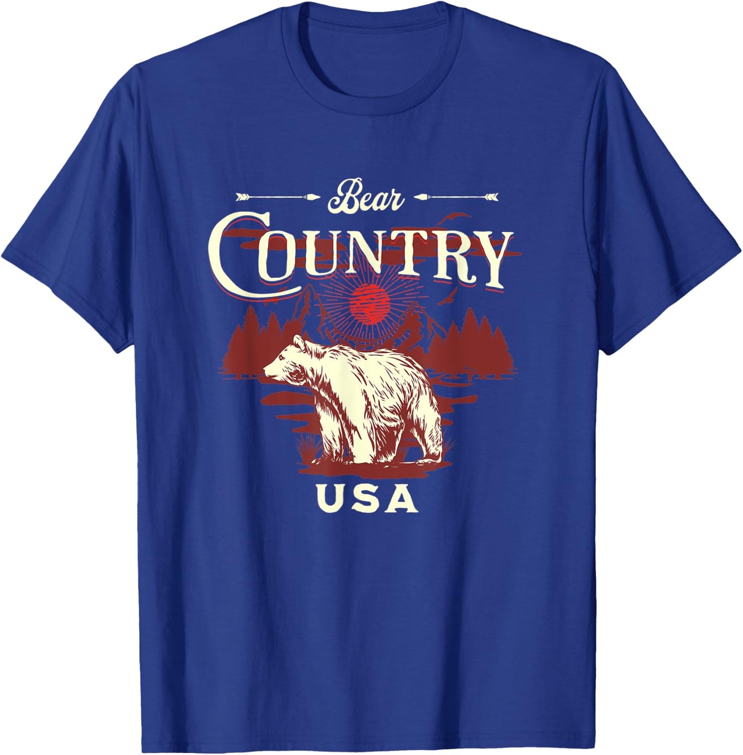 Alaska Bear Country USA Alaska T-Shirt - T-Shirt | Royal