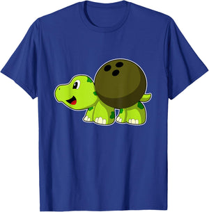Turtle Bowling Bowling ball Sports T-Shirt - T-Shirt | Royal