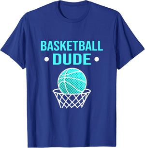 Perfect Basketball Dude Shirt Perfect Dude Merchandise Dude T-Shirt - T-Shirt | Royal