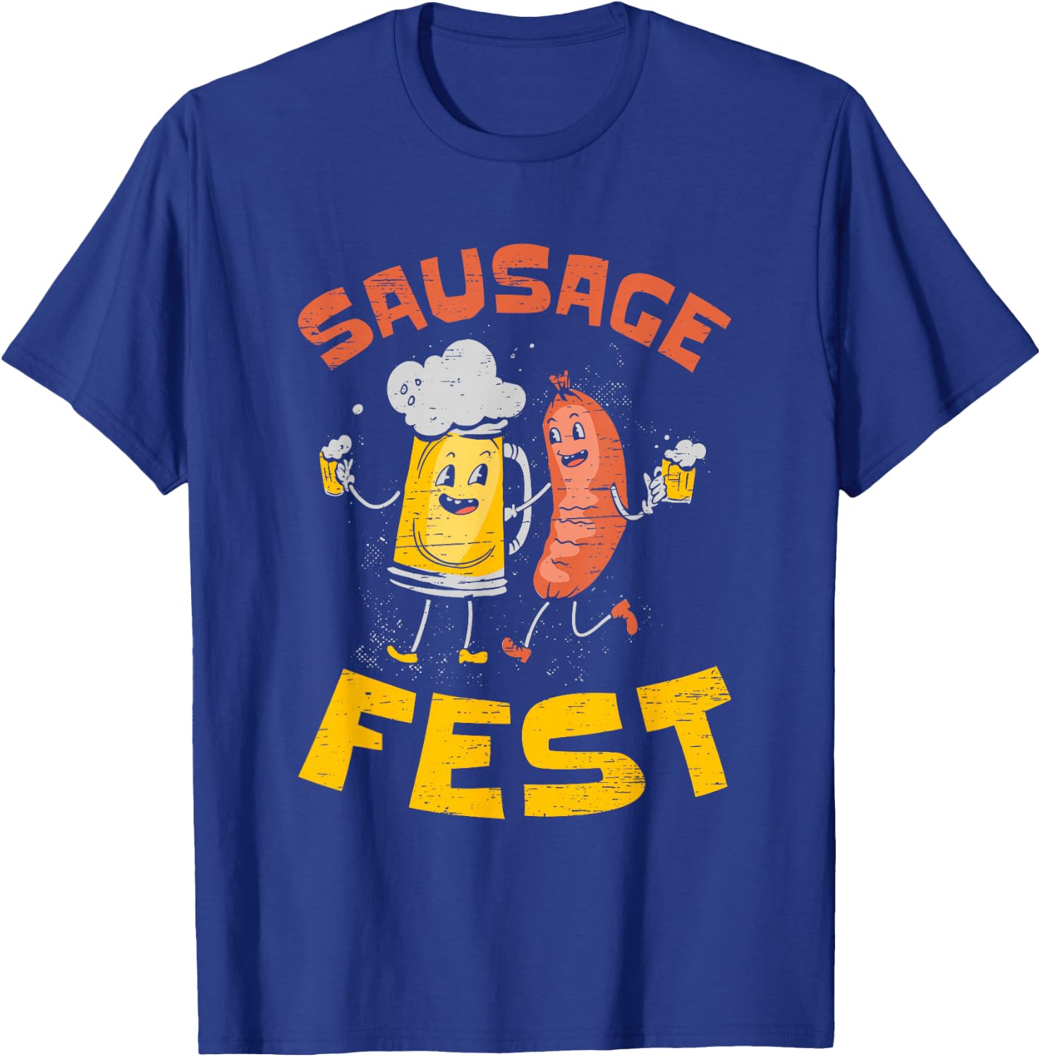 Sausage Fest for a Hotdog Wiener Griller T-Shirt - T-Shirt | Royal