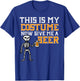 This Is My Costume Funny Skeleton Halloween Men Dad T-Shirt - T-Shirt | Royal