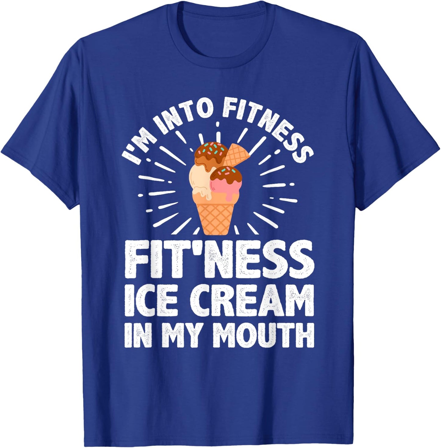 Cool Ice Cream Women Ice Cream Cone Lover Dessert T-Shirt - T-Shirt | Royal
