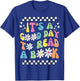 Library Reading Lovers It's Good Day To Read a Book Groovy Reading - Black - Small - -Adults - Short Sleeve - Cotton 65%, Polyester 35% T-Shirt - T-Shirt | Royal