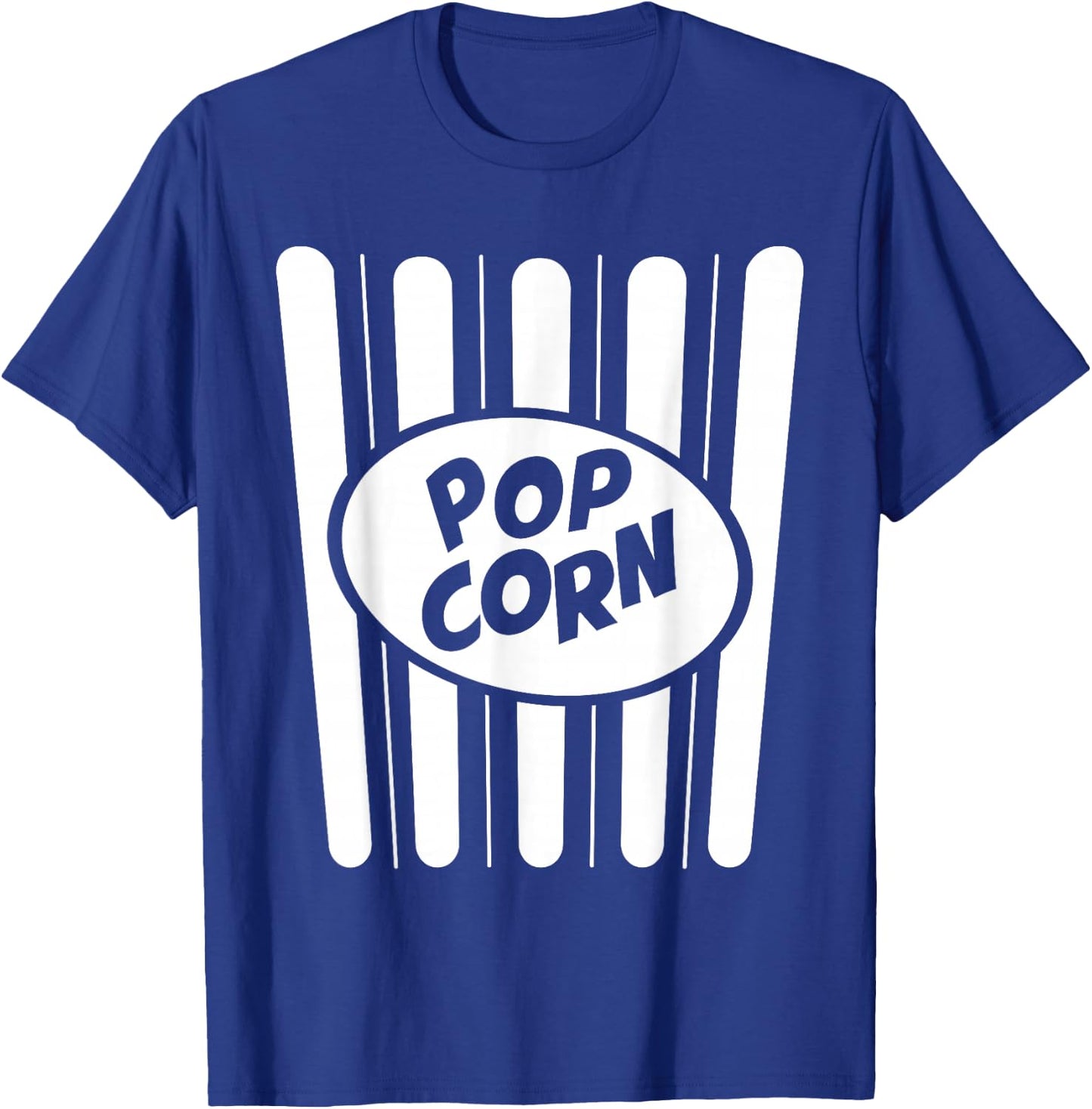 Halloween Costume Popcorn T-Shirt - T-Shirt | Royal