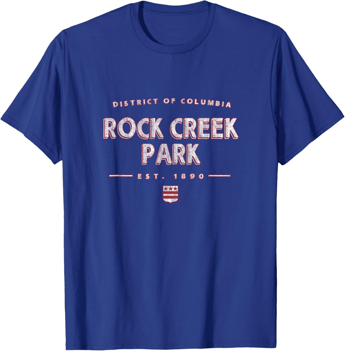 Rock Creek Park Washington DC - Rock Creek Park DC T-Shirt - T-Shirt | Royal