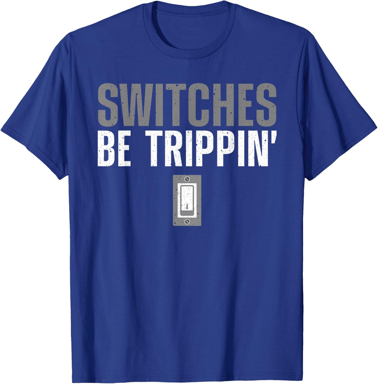 Electrician Art Women Electrical Switch Electrician T-Shirt - T-Shirt | Royal