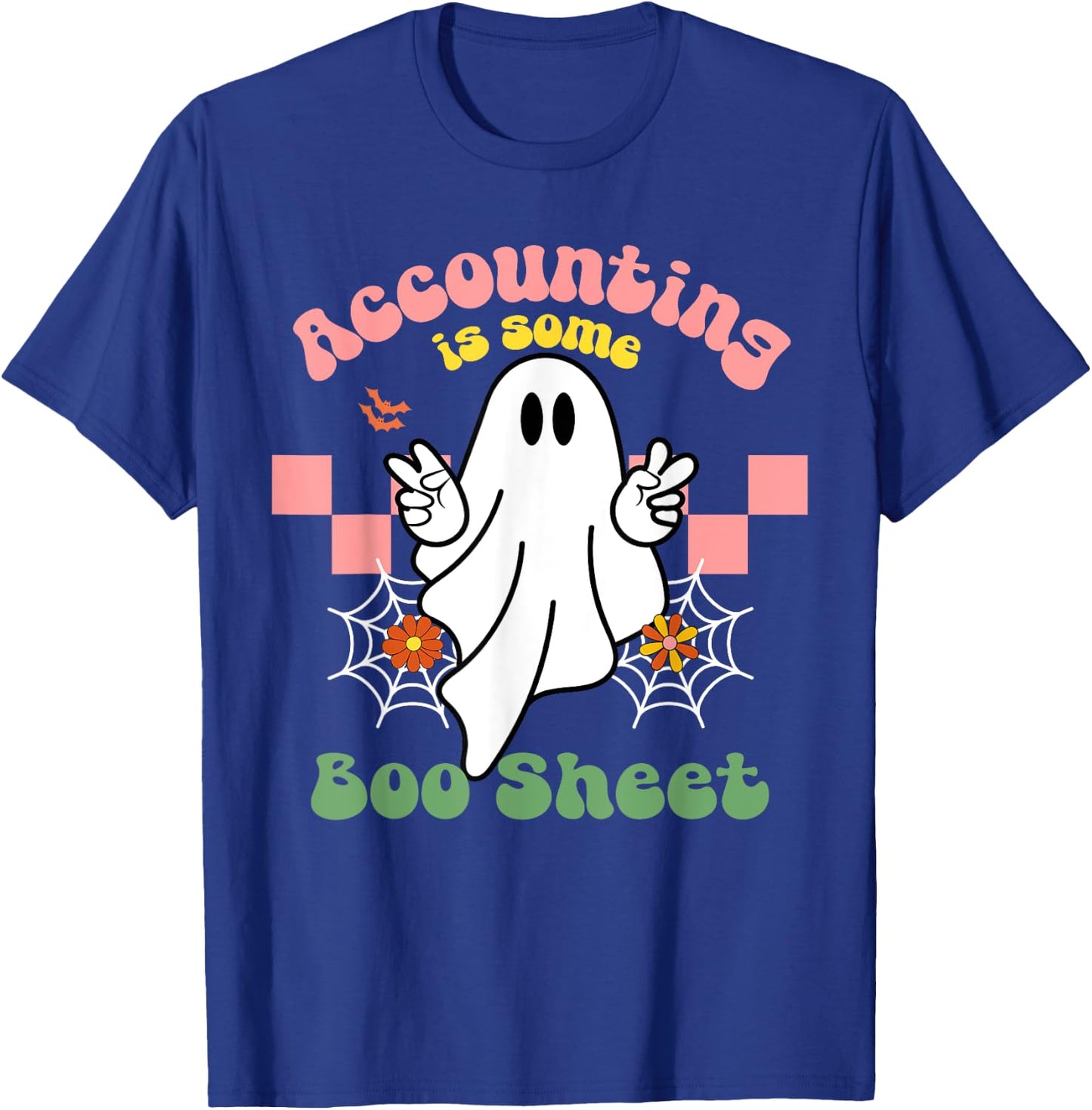 This Is Boo Sheet Accounting Halloween Costume Men Women T-Shirt - T-Shirt | Royal