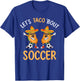 Let's Taco Bout Soccer Dabbing Taco Cinco de Mayo T-Shirt - T-Shirt | Royal