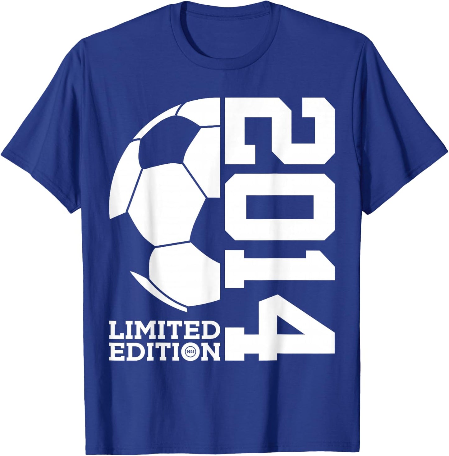 12th BIRTHDAY SOCCER LIMITED EDITION 2014 T-Shirt - T-Shirt | Royal
