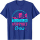 Triathlon Support Crew Running Cycling Swimming Triathlete T-Shirt - T-Shirt | Royal