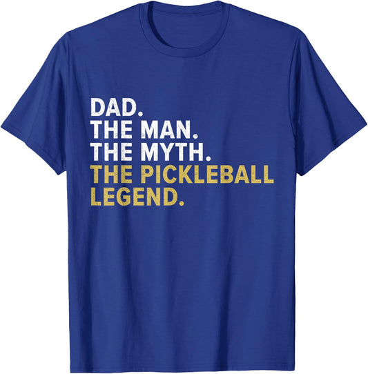 Pickleball Shirts - Dad Pickleball Shirt, Pickleball T-Shirt - T-Shirt | Royal