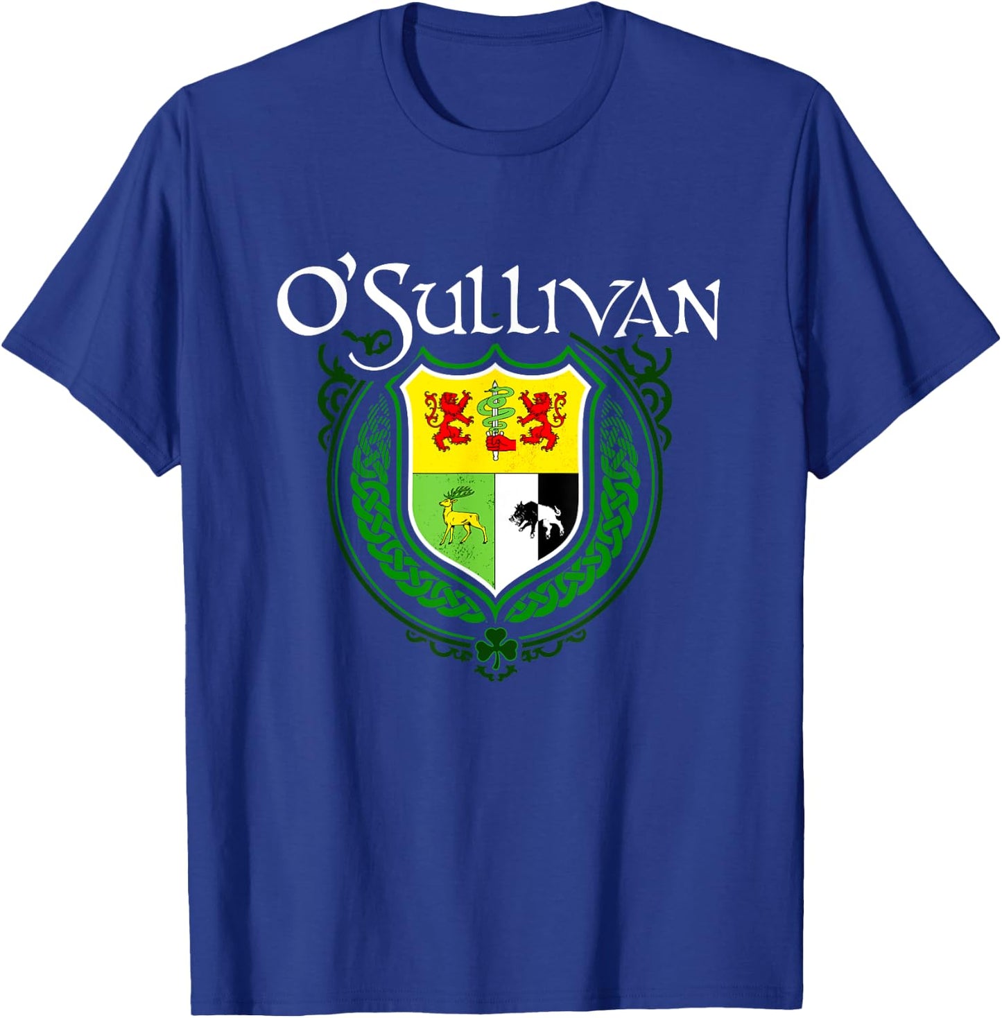 O'Sullivan Surname Irish Clan Tartan Badge Ireland T-Shirt - T-Shirt | Royal