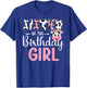 Sister Of The Birthday Girl Farm Cow 1 St Birthday Girl T-Shirt - T-Shirt | Royal