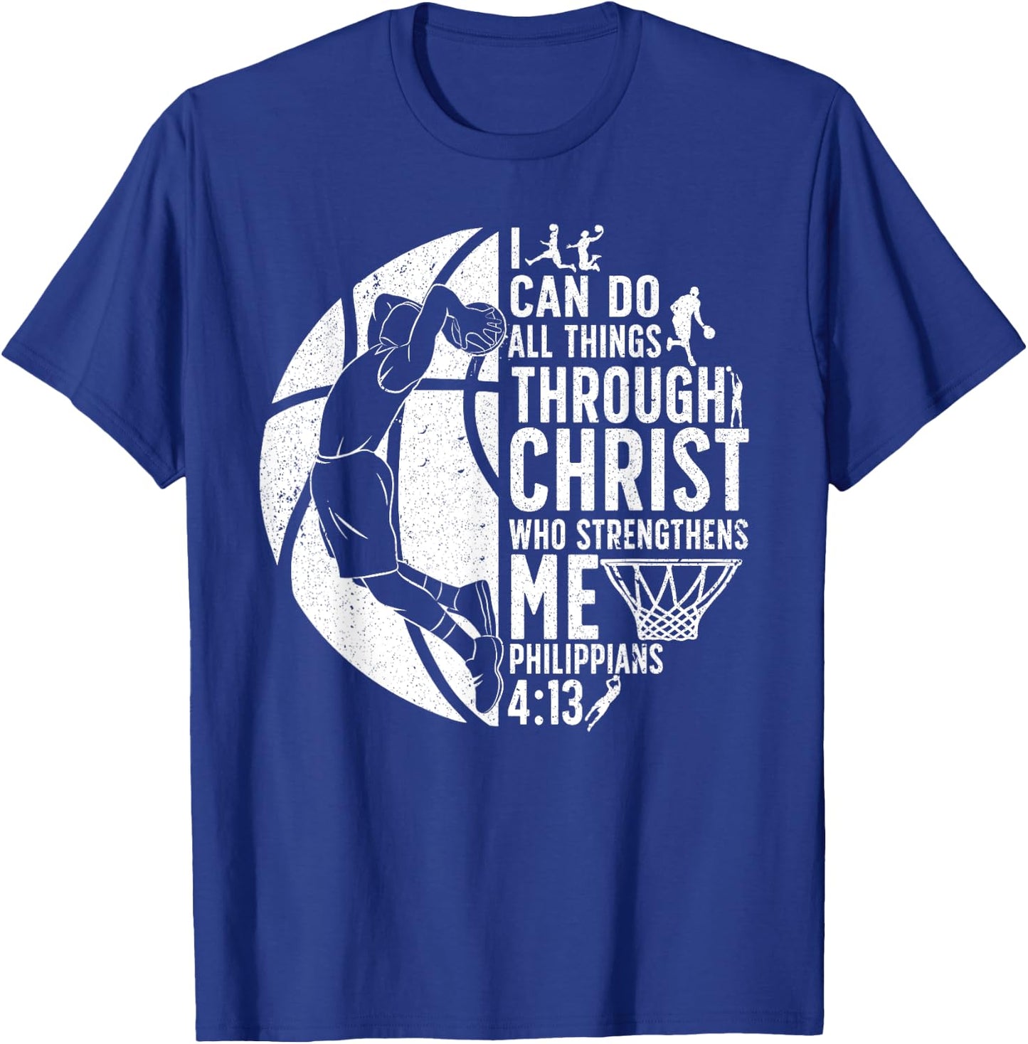 Cool Basketball Women Sport Game Basketball Player T-Shirt - T-Shirt | Royal