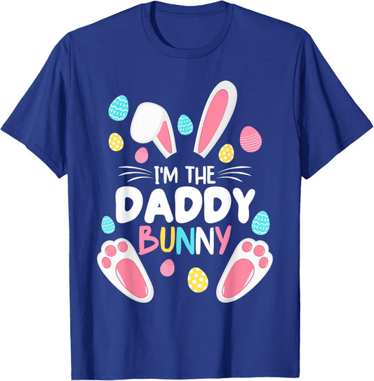 I'm The Daddy Bunny Matching Family Easter Party 2023 T-Shirt - T-Shirt | Royal