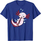 Clarinet Player Axolotl Lover Kids Big Band Music Clarinet T-Shirt - T-Shirt | Royal