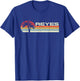Reyes Surname 80s 90s Vintage Sunset with Palm Trees T-Shirt - T-Shirt | Royal