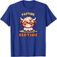 Pasture Bedtime Micro Mini Highland Cow Cute Calf Funny Moo T-Shirt - T-Shirt | Royal