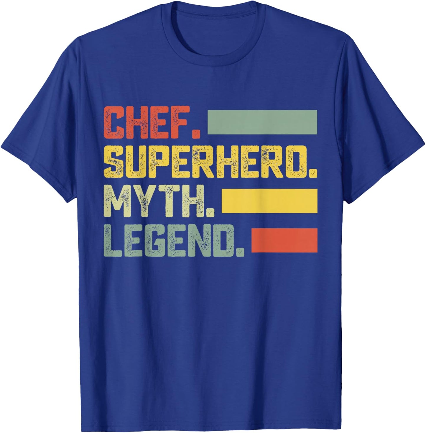 Chef Superhero Myth Legend - Chef T-Shirt - T-Shirt | Royal