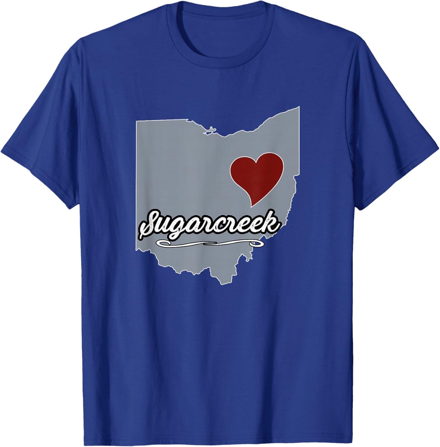 SUGARCREEK - Ohio | OH USA, City Souvenir City State T-Shirt - T-Shirt | Royal
