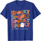 Retro Vintage Spooky PEDS Nurse Pumpkin Halloween Costumes T-Shirt - T-Shirt | Royal
