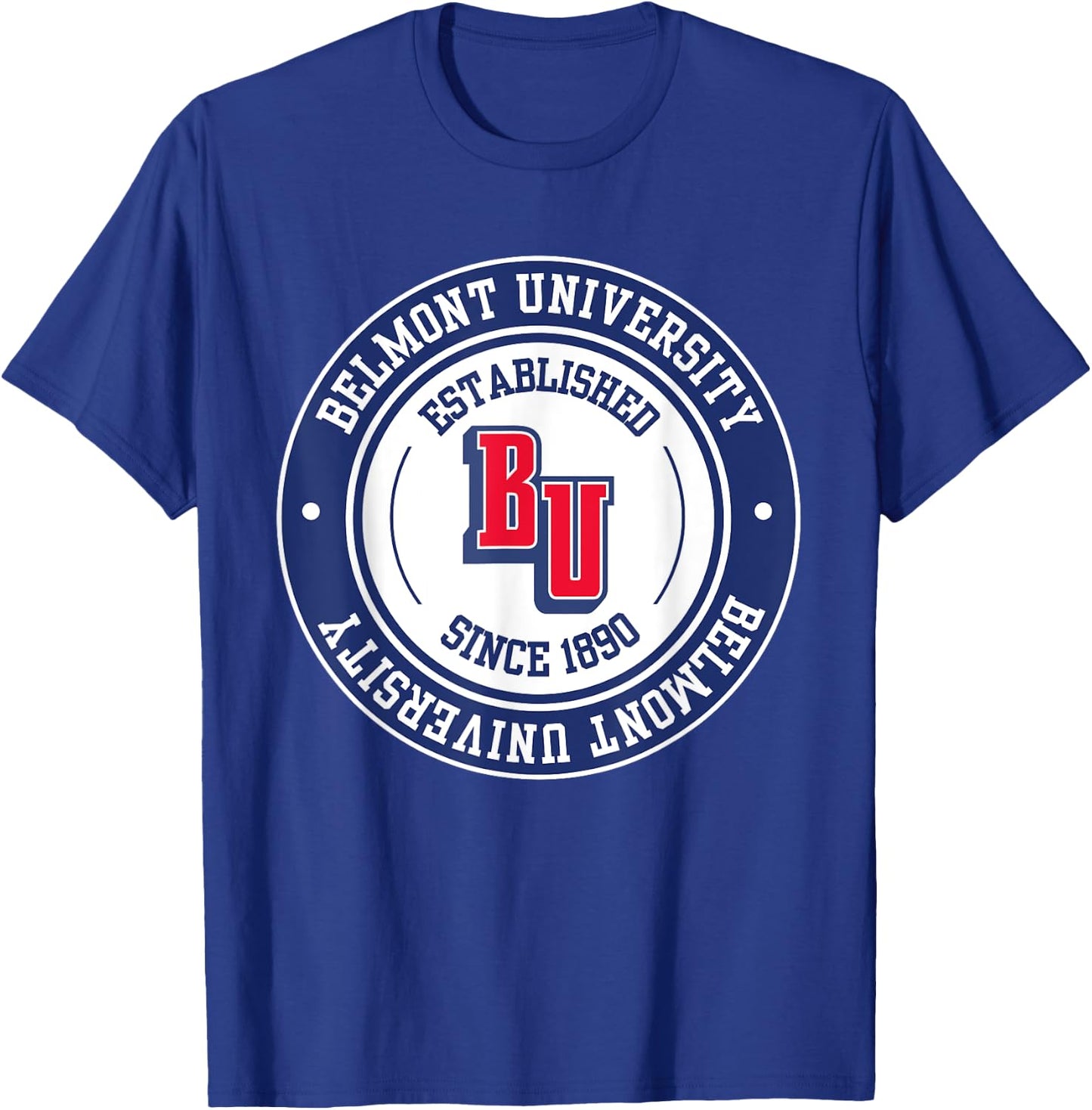 Belmont Bruins | Official NCAA Merch | NCAFBEL02 T-Shirt - T-Shirt | Royal