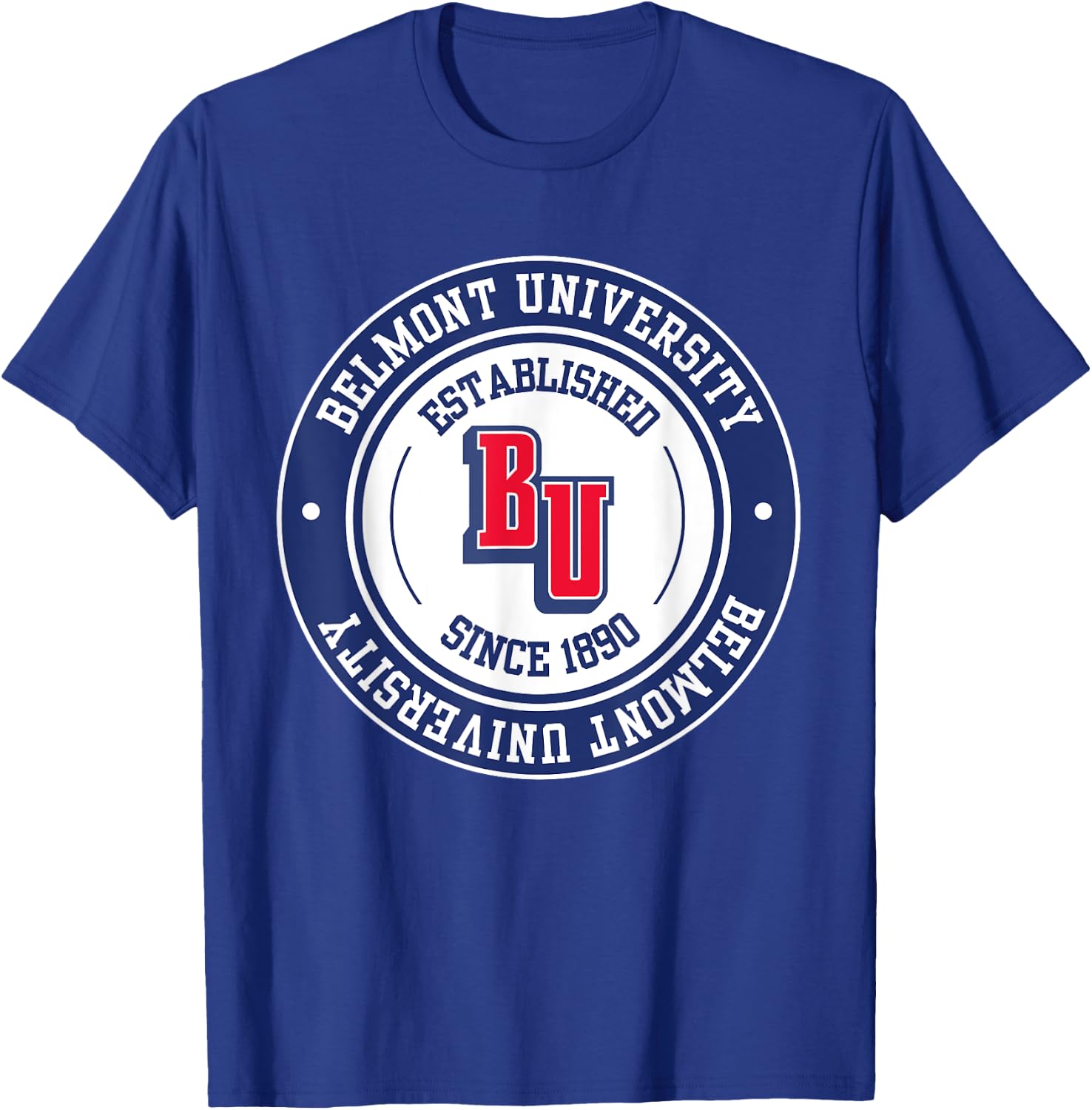 Belmont Bruins | Official NCAA Merch | NCAFBEL02 T-Shirt - T-Shirt | Royal