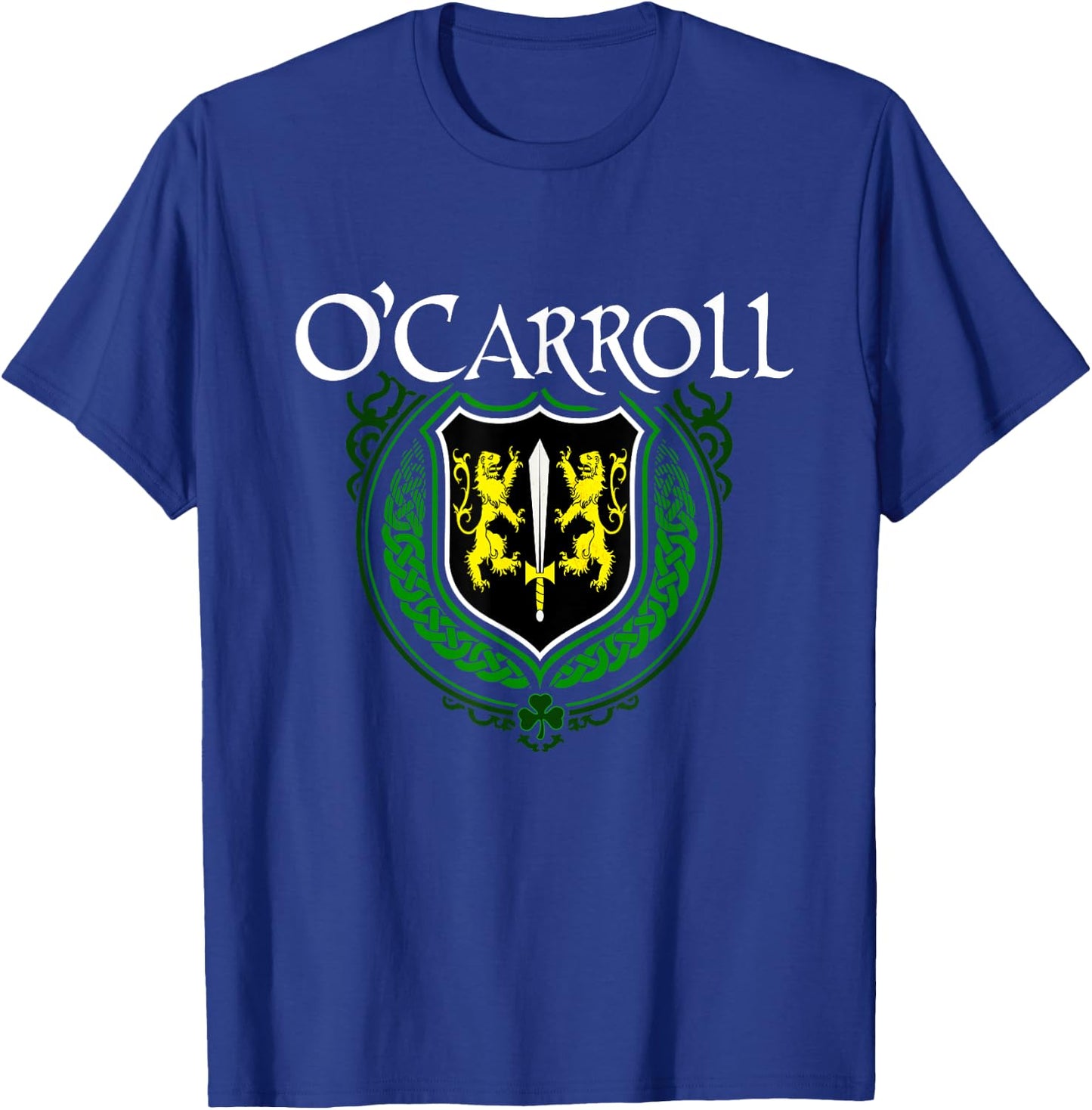 O'Carroll Surname Irish Clan Tartan Badge Ireland T-Shirt - T-Shirt | Royal